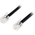 Miniatyrbild 11 av 11: Deltaco Modular cable 4P4C(RJ9/RJ10/RJ22) 2m, black