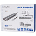Miniatyrbillede 6 af 6: LogiLink USB-C 4-port USB-hub