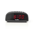 Miniatyrbild 1 av 11: Nedis Digital skrivbords alarmklocka | LED Display | Snooze-funktion | Nej | Svart