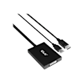 Miniatyrbillede 5 af 5: CLUB3D CAC-1010-A videokabeladapter 0,6 m DisplayPort DVI-D + USB
