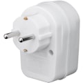 Pikkukuva 5 / 8: Goobay Adapter för uttag med överspänningsskydd överspänningsskyddsbrytare, 1 uttag, vit