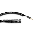 Miniatyrbillede 4 af 10: Nedis Kabel Management | Spiral ærme | 1 stk. | Maksimal tykkelse på kabel: 16 mm | PE | Sort