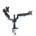 Miniatyrbillede 6 af 10: Hama Monitorbeslag til 2 Skærme 13"- 32" Sort