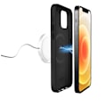Miniatyrbild 1 av 3: Puro iPhone 12/12 Pro SKYMAG Cover Leather Look, Black Svart