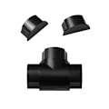 Miniatyrbild 1 av 2: D-LINE Adapter Kit 50x25mm Svart