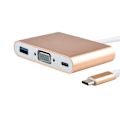 Miniatyrbillede 3 af 3: USB-C - VGA, Multiport Adapter, Guld
