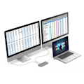 Miniatyrbild 4 av 5: Hama Hubb USB-C Connect2Mac 12-portar