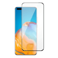 Miniatyrbillede 3 af 6: DELTACO screen protector for Huawei P40, 2.5D glass, full screen Transparent