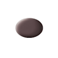 Miniatyrbillede 2 af 3: Revell Matt Leather Brown (RAL 8027) Aqua Color - 18ml Brun