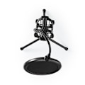 Miniatyrbild 6 av 11: Nedis mikrofonstativ | Ben | Diameter på hållare: Enligt 40 mm mm | ABS / Metall | Svart