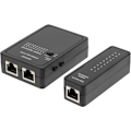 Pikkukuva 1 / 4: DELTACO kaapelintestaaja RJ45/RJ12 & BNC, 2 osainen, musta
