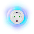 Miniatyrbillede 10 af 11: Nedis Plug-In LED natlys | Dag/nat sensor | 3680 W | 10 lm | Blå / Grøn / Hvid