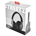Miniatyrbillede 10 af 11: STREETZ Bluetooth noise cancelling headphones, microphone, buttons Svart