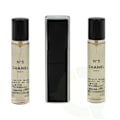 Miniatyrbillede 1 af 5: Chanel No 5 Eau Premiere Giftset 60 ml, 2x Edp Spray Refill 20Ml/1x Edp Spray 20Ml/Purse and Spray