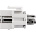 Miniatyrbillede 5 af 8: Goobay Keystone-modul SAT/antenne, planforsænket montering IEC / koaksial socket > F socket