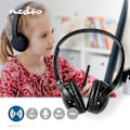 Miniatyrbild 10 av 11: Nedis Trådlösa On-Ear hörlurar | Maximal batteritid: 8 timmar | Inbygd mikrofon | Tryck på Kontroll | Stöd för röststyrning | Volymkontroll Svart