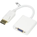Miniatyrbild 1 av 4: DELTACO DisplayPort till VGA 20-p ha - 15-p ho, 0,2m, vit (DP-VGA8)