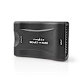 Miniatyrbillede 1 af 11: Nedis HDMI ™ Converter | SCART Hun | HDMI™ Output | 1-vejs | 1080p | 1.2 Gbps | ABS | Sort