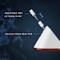 Pikkukuva 9 / 11: deltaco_gaming Mouse Bungee, vit/RGB