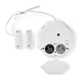 Miniatyrbild 5 av 9: Nedis Dörr Fönster Alarm | Batteridriven | 2x CR2032 | 85 dB | Vit