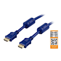 Miniatyrbillede 1 af 3: DELTACO HDMI kabel, HDMI High Speed with Ethernet, HDMI Type A han, gu