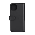 Miniatyrbillede 1 af 6: DELTACO Wallet case, 2-in-1, iPhone 15 Plus, magnetic cover, black Svart