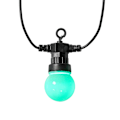 Miniatyrbillede 5 af 11: Nedis SmartLife Dekorative Lys | Party Lights | Wi-Fi | Hvid / RGB | 20 LED's | 10 m | Androidâ„¢ | Pærediameter: 50 mm