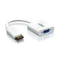 Miniatyrbillede 1 af 6: aten Displayport Kabel DisplayPort Han - VGA Hun 0.15 m Hvid