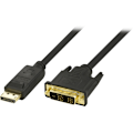 Pikkukuva 2 / 4: DisplayPort - DVI-D Single Link monitorikaapeli, 20-pin u - u, 1m