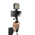 Pikkukuva 4 / 8: GadgetMonster Vlogging Stick LED-valolla varustettuna