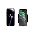 Miniatyrbillede 4 af 8: ZENS Essential Single Lader Qi 10W Sort 5mm Slim (Apple + Samsung QC)