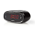 Miniatyrbillede 5 af 11: Nedis Digital vækkeur Radio | LED Display | Tidsprojektion | AM / FM | Snooze funktion | Sleep timer | Antal alarmer: 2 | Sort