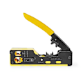 Miniatyrbillede 3 af 11: Nedis Crimp Tang | CAT5 / CAT5e / CAT6 / CAT6a / CAT7 / RJ12 / RJ45 | Klipper / Plier / Stripping | Gummi / Stål | Gul / Sort