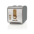 Miniatyrbillede 8 af 10: Nedis Brødrister | Soft Touch-serie | 2 Brødskiver | 2 Pladser | Niveau: 6 | Optøningsfunktion | Grå