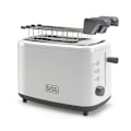 Miniatyrbillede 1 af 10: BLACK+DECKER Brødrister 2-Skiver Hvid