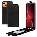 Miniatyrbillede 1 af 5: Flip-etui i PU-læder til iPhone 13 Pro Max, Sort Svart