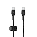 Miniatyrbillede 2 af 3: Belkin BOOST CHARGE USB-C til USB-C 2.0 flettet silikone, 2 m, sort