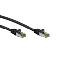 Miniatyrbillede 1 af 9: Goobay GHMT-certificeret CAT 8.1 netværkskabel, S/FTP (PiMF), sort kobberleder, LSZH halogenfri kabelkappe, 3 m