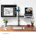 Pikkukuva 6 / 11: Nedis Monitorin Pöytäteline | Notebook | 1 näyttö | 15 - 32 " | 75x75 / 100x100 | Interaktiivinen