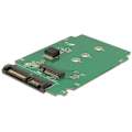 Pikkukuva 1 / 3: DeLOCK sovitin, 22-pinninen SATA - M.2, 6Gb/s, vihreä