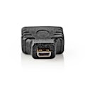 Miniatyrbillede 4 af 9: Nedis HDMI™ Adapter | HDMI™ Micro-stik | HDMI ™ -udgang | Guldplateret | Lige | ABS | Sort | 1 stk. | Box