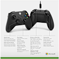 Pikkukuva 5 / 5: Microsoft Xbox Trådlös Handkontroll Gen 9 inklusive Kabel För Windows 10, Svart