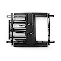 Miniatyrbild 4 av 11: Nedis Tilt och vridbart TV väggfäste | 37 - 80 " | Maximal skärmvikt som stöds: 50 kg | Går att tilta | Roterbar | Minsta väggdistans: 70 mm | Maximal