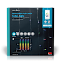 Pikkukuva 10 / 11: Nedis SmartLife Jouluvalot | Verho | Wi-Fi | RGB | 180 LED's | 3 m | Android™ / IOS