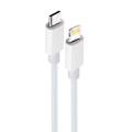 Miniatyrbild 3 av 4: Maxlife MXUC-05 Power Direct USB-C till Lightningkabel 2,0 m 20W, Vit