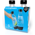 Miniatyrbillede 3 af 3: Sodastream DWS Fuse drikkeflaske, sort, 2 stk
