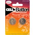 Miniatyrbillede 1 af 3: Knappcell Litium CR2025 3V - 2-pack