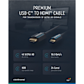 Pikkukuva 4 / 8: ClickTronic USB-C™ - HDMI™ -sovitinkaapeli Premium-kaapeli | U