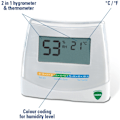 Pikkukuva 3 / 8: 2 in 1 Hygrometer & Termometer