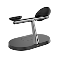Miniatyrbillede 4 af 9: Maxlife MXWC-03 - 3-i-1 Trådløs Ladestation, 15W, Sort